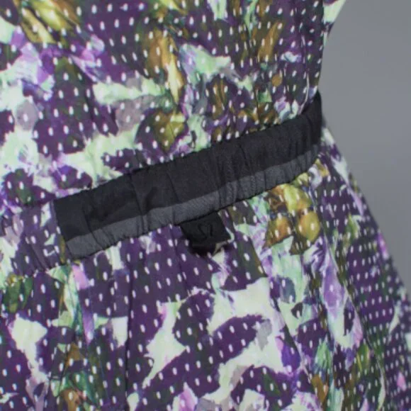 (6193) LULULEMON City Summer Dress - Sz 6 in Floral Sport White Multi - Picture 8 of 11